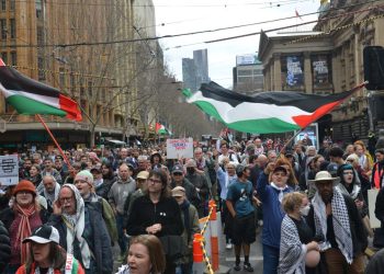 Avustralya'da binlerce kişi İsrail'e yaptırım talebiyle sokağa çıktı