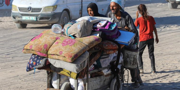 BM: Gazze'de 14 Ağustos'tan bu yana zorla yerinden edilenlerin sayısı 76 bini geçti
