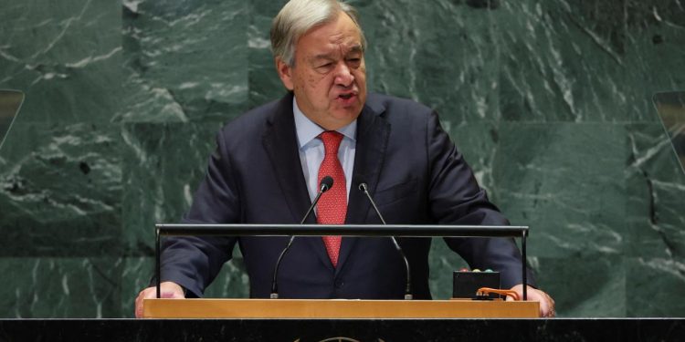 Guterres: İnsafsız bir insan acıları çağına girdik