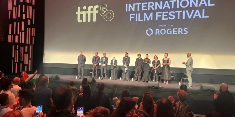 TRT ortak yapımı "Filistin 36" Filistinin Oscar adayı oldu, Torontoda alkışlarla uğurlandı