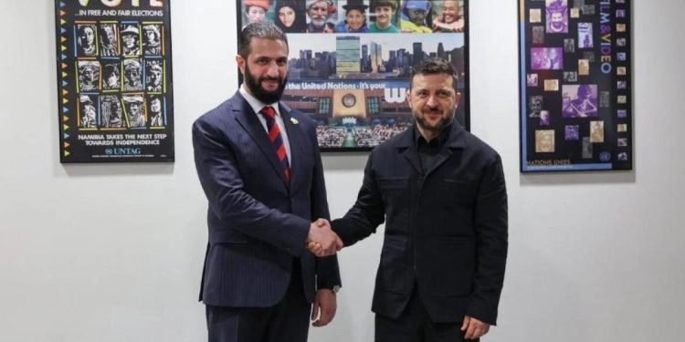 Zelenski ile Şara, ABDde bir araya geldi