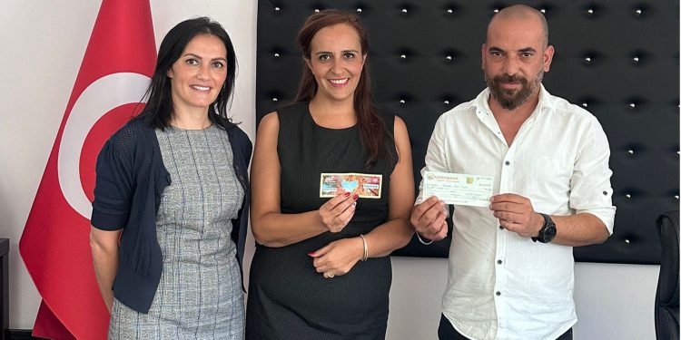 4 milyon TL talihlisine teslim edildi