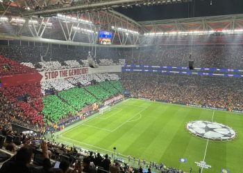 Galatasaray'ın Filistin'e destek koreografisi işgalci İsrail'in medyasını rahatsız etti