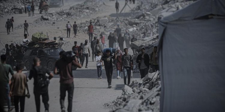 DSÖ, Gazze'de ateşkesin yürürlüğe girmesinden bu yana çalışmalarını artırdığını bildirdi