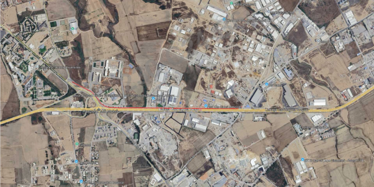 Hala Sultan Cami–cezaevi yolunda çalışmalar 23 Kasım’a kadar sürecek