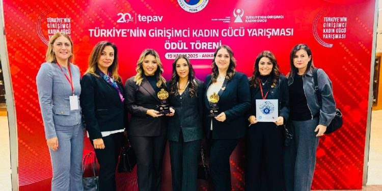 Türkiye’nin Girişimci Kadın Gücü Yarışmasında KKTC’ye 3 Ödül