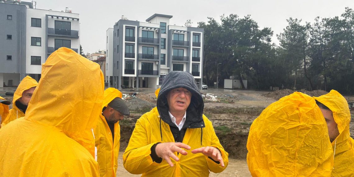 Dr. Burhan Nalbantoğlu Devlet Hastanesi’nde sel riskine karşı ciddi tedbirler alındı