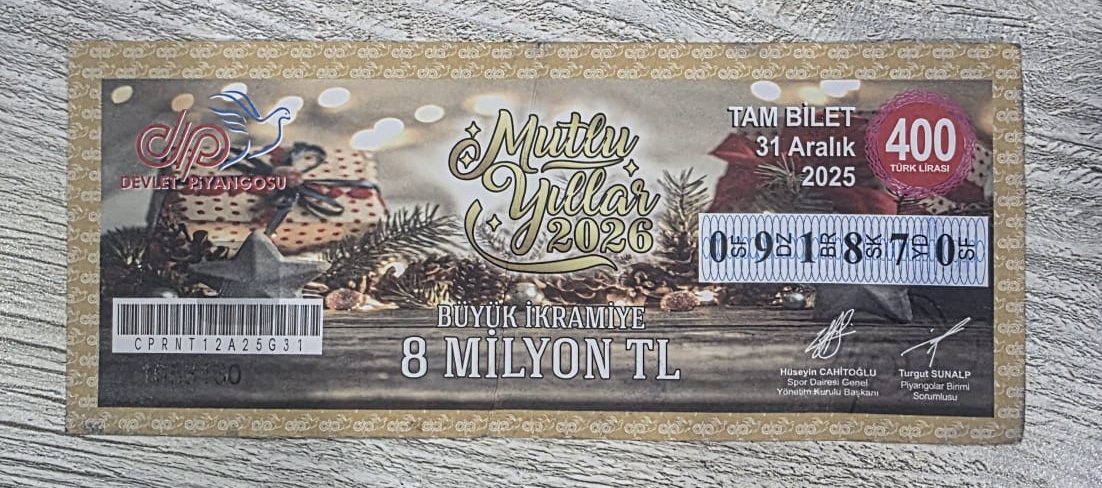 8 Milyon TL’lik Büyük İkramiye Talihliye Teslim Edildi