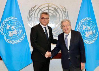 Erhürman, Guterres ile görüştü