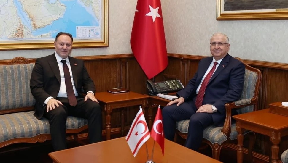 Türkiye Milli Savunma Bakanı Güler, Öztürkler’i kabul etti: Türkiye ile eşgüdüm içinde çalışmayı sürdüreceğiz