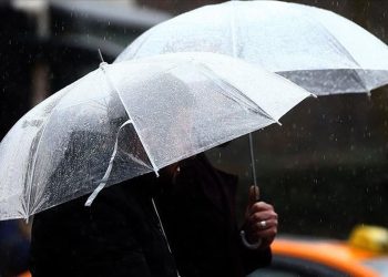 Hava sağanak yağmurlu