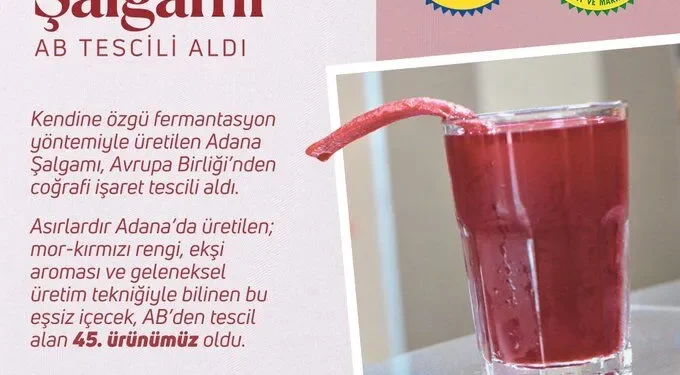 İçecekte Türkiye’nin AB coğrafi işaretli ilk ürünü