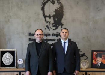 Sadıkoğlu, SSTB İskele Bölge Müdürlüğü görevine atanan Balcı’yı kabul etti