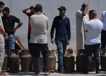 Bağdat'ta tüp gaz kuyruğu