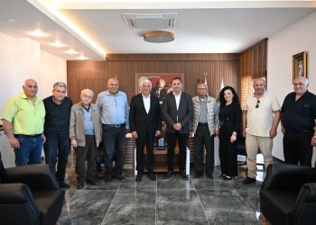 Güzelyurt Belediye Başkanı Özçınar, KTSYD ile görüştü