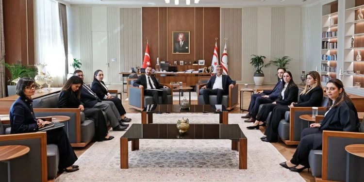 Cumhurbaşkanı Erhürman ‘Ceza Muhakemeleri Usul Değişiklik Yasası’yla ilgili taraflarla görüştü