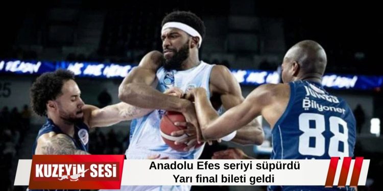 Anadolu Efes yarı finalde! Türk Telekom’u deplasmanda da geçti!