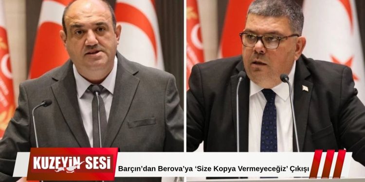 Berova ile Barçın Arasında Sert Polemik!