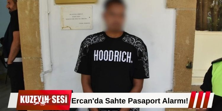 Ercan Havalimanı’nda Sahte Kimlik İddiası: Zanlı 3 Gün Tutuklu Kalacak!
