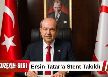 5. Cumhurbaşkanı Ersin Tatar’a rutin kontroller sırasında stent takıldı.