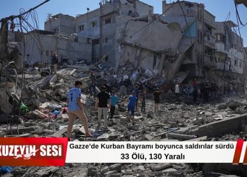 Gazze’de bayram günlerinde saldırılar sürdü: 33 kişi yaşamını yitirdi!