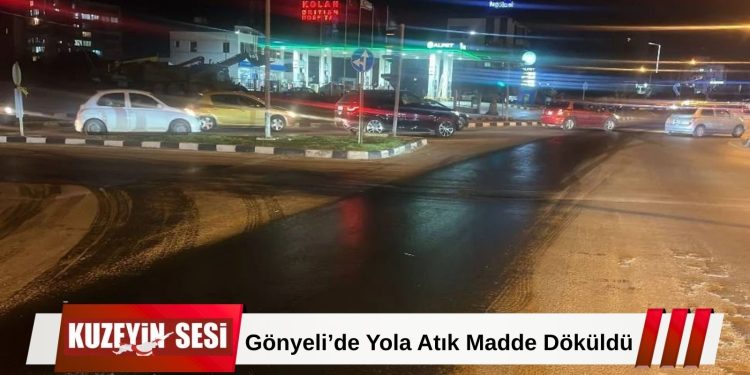 Lefkoşa Yolunda Kayganlık Alarmı!