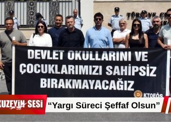 KTOEÖS’ten Büyükelçilik Önünde Siyah Çelenkli Eylem!