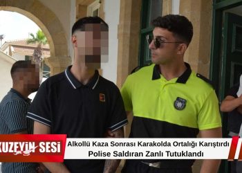 Alkollü Kaza Sonrası Karakolda Ortalığı Karıştırdı. 11 Açık Dosyalı Zanlı Cezaevine Gönderildi!