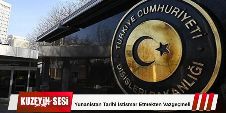 Türkiye Dışişleri’nden Yunanistan’a “Pontus” Tepkisi!