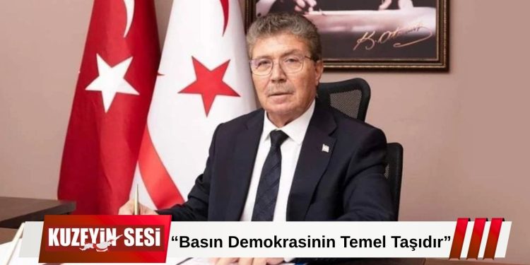 Başbakan Ünal Üstel’den Gazeteciler Cemiyeti Yönetimine Tebrik Mesajı!