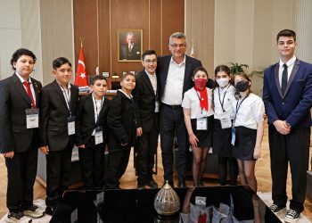 LÖSEV kahramanları Kıbrıs’ta devletin zirvesinde