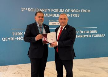 Sadıkoğlu’ndan Allahveranov’a teşekkür belgesi