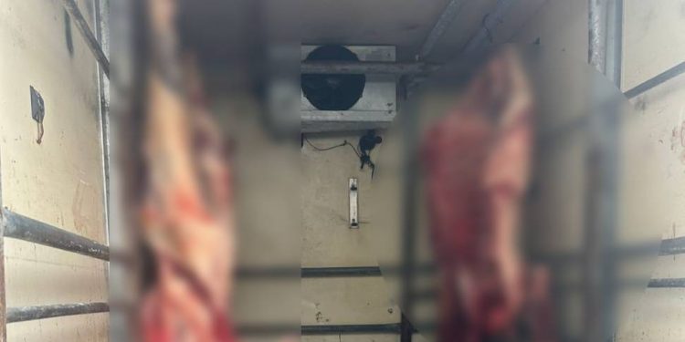 Hamitköy’de kaçak et operasyonu!