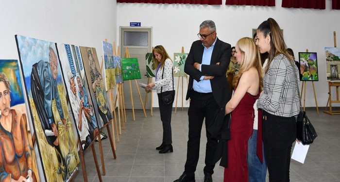 Mesarya’da “Adadan Esintiler” sergisi ziyarete açıldı