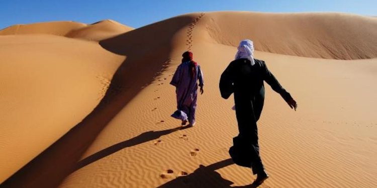 Libyada çölde 5 gündür kayıp olan genç sağ bulundu