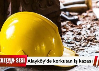 Alayköy’de iş kazası: Forklift kazasında işçi yaralandı!