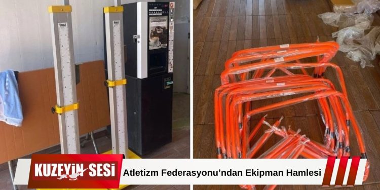KKTC Atletizm Federasyonu’ndan yeni ekipman hamlesi!