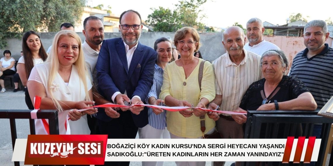 Boğaziçi Köy Kadın Kursu yıl sonu sergisi yoğun ilgi gördü