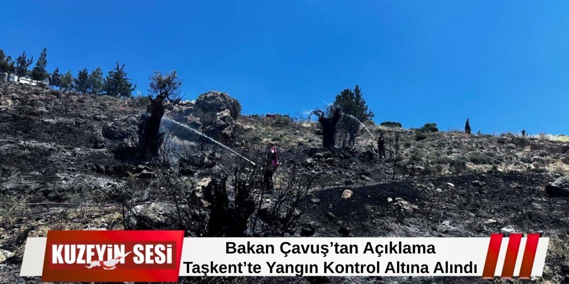 Hüseyin Çavuş: Taşkent’teki yangın hızlı müdahaleyle kontrol altına alındı.