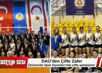 DAÜ, Üniversite Spor Oyunları’nda zirveyi kimseye bırakmadı!