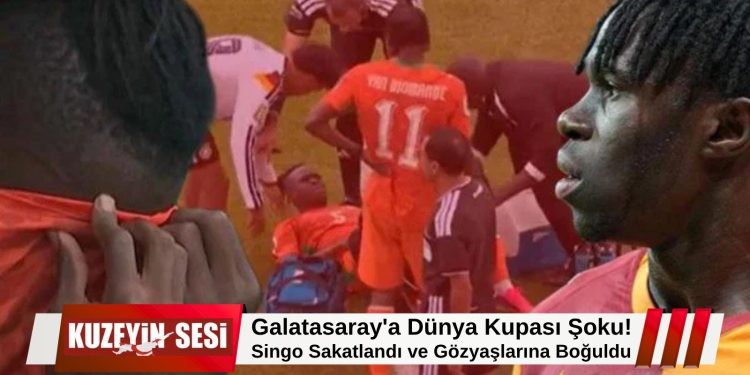 Galatasaraylı Singo Dünya Kupası Maçında Sakatlandı!