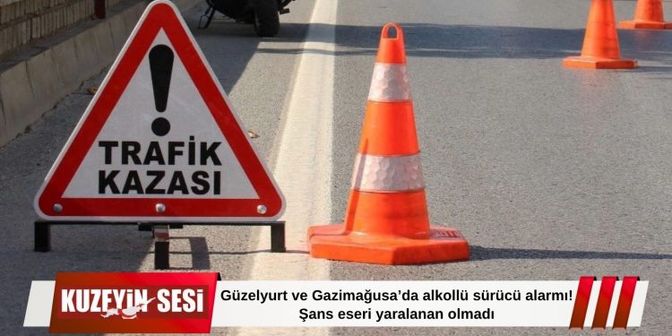 Alkolün Etkisiyle Direksiyon Hakimiyetini Kaybettiler: İki Ayrı Kaza Meydana Geldi!
