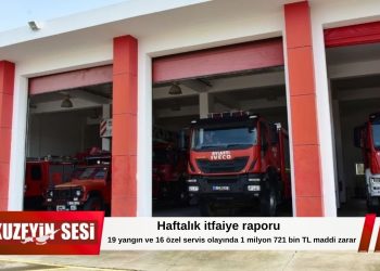 İtfaiyenin bir haftalık bilançosu açıklandı: 19 yangın, 16 özel servis olayı!