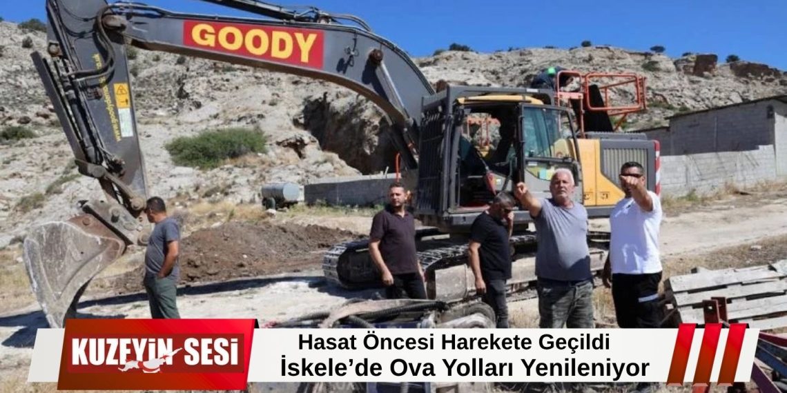 İskele’de Tarım Yolları İçin Kapsamlı Çalışma Başladı!