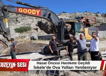 İskele’de Tarım Yolları İçin Kapsamlı Çalışma Başladı!