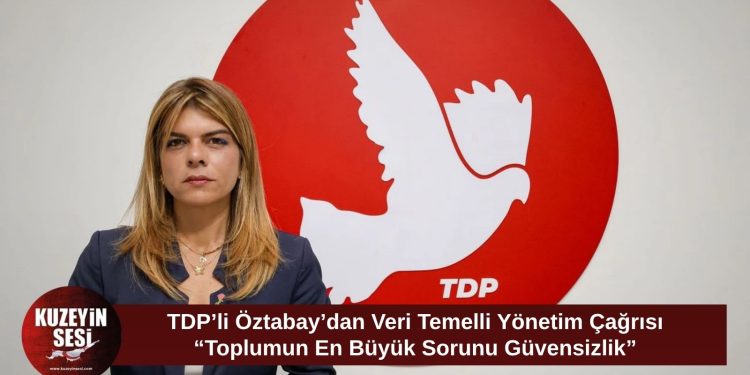 Öztabay: “Toplumun en büyük sorunu güvensizlik ve veri eksikliği”