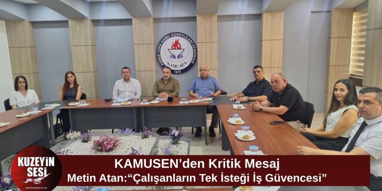 Atan: “Sözleşmeli ve geçici personelin tek talebi iş güvencesidir”