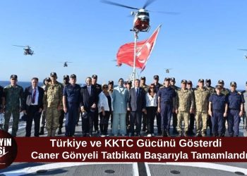 Caner Gönyeli Tatbikatı’nın Deniz Safhası Tamamlandı: Doğu Akdeniz’de Nefes Kesen Kurtarma Operasyonları