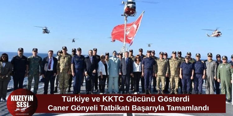 Caner Gönyeli Tatbikatı’nın Deniz Safhası Tamamlandı: Doğu Akdeniz’de Nefes Kesen Kurtarma Operasyonları