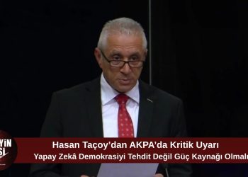 Hasan Taçoy AKPA’da Yapay Zekâ ve Demokrasi İlişkisine Dikkat Çekti